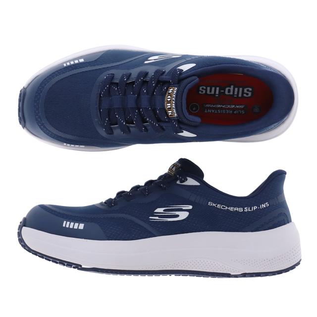 スケッチャーズ シューズ メンズ ブランド SKECHERS ワークトランスポーター ライトベン 防滑 ローカット 手を使わず履ける 履きやすい スケッチャーズ シューズ メンズ ブランド SKECHERS ワークトランス