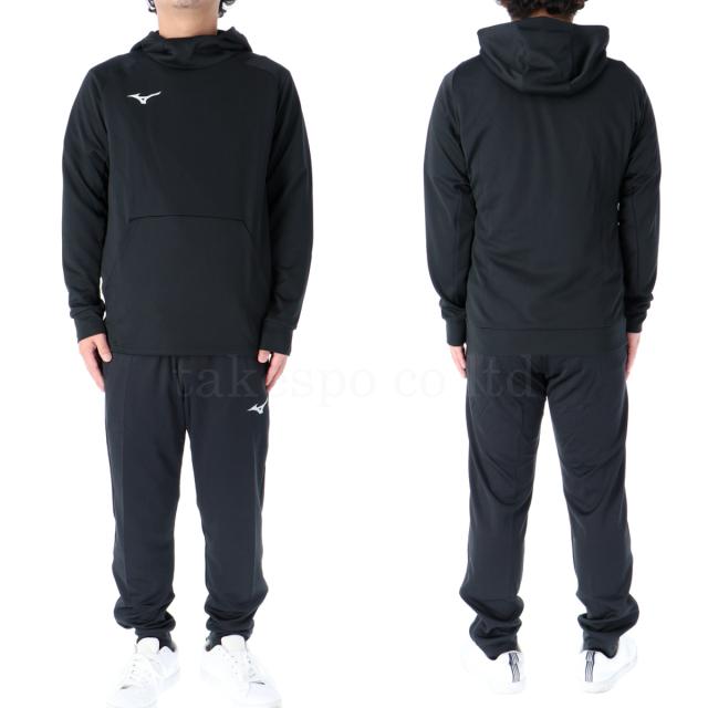 ミズノ スウェット 上下 メンズ セットアップ ブランド Mizuno フード