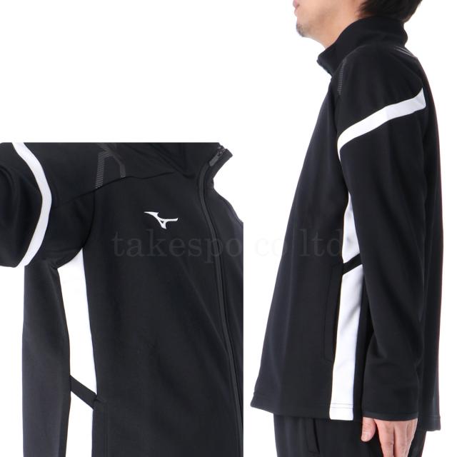 Mizunoミズノジャージ上下セットアップL吸収速乾トラックジャケット(送料込み ミズノ ジャージ 上下 メンズ セットアップ ブランド Mizuno