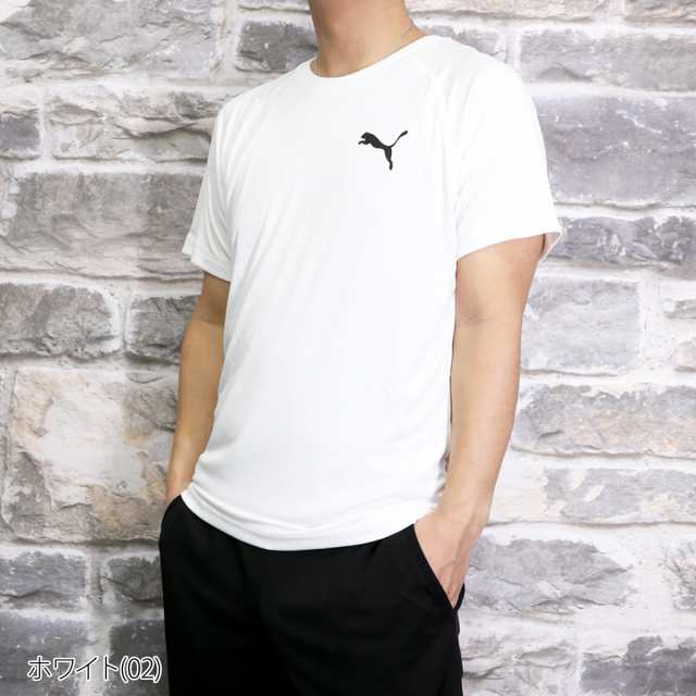 プーマ Tシャツ 上 メンズ PUMA ドライ 吸汗速乾 半袖 588926 送料無料