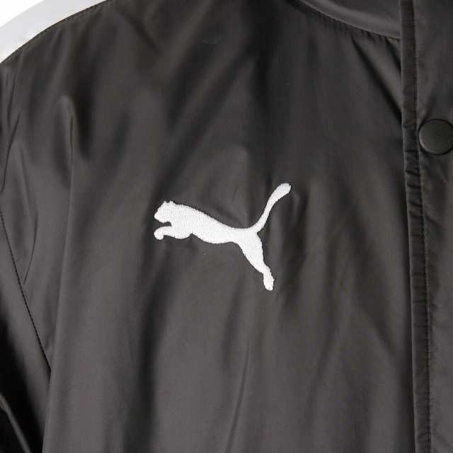 プーマ ベンチコート メンズ PUMA ボア バックプリント サッカー