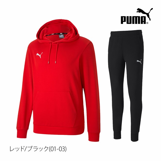 PUMA プーマ スウェットパーカー ビックロゴ シンプル ワインレッド