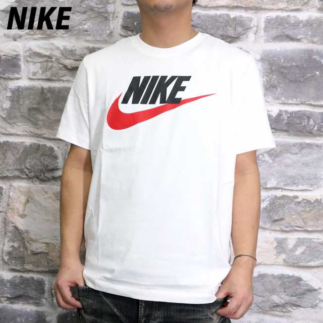 ナイキ Tシャツ メンズ 上 NIKE 半袖 春 夏 ビッグロゴ コットン100