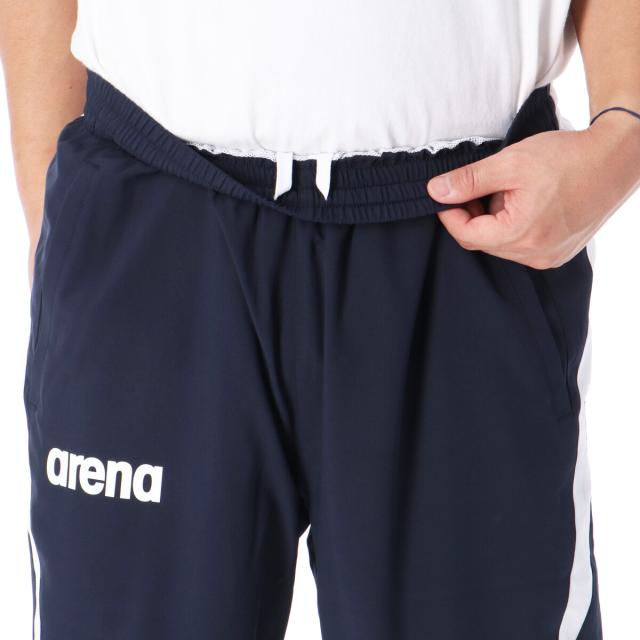 ジャージ 下 メンズ アリーナ ロングパンツ チーム ウインドパンツ 裏