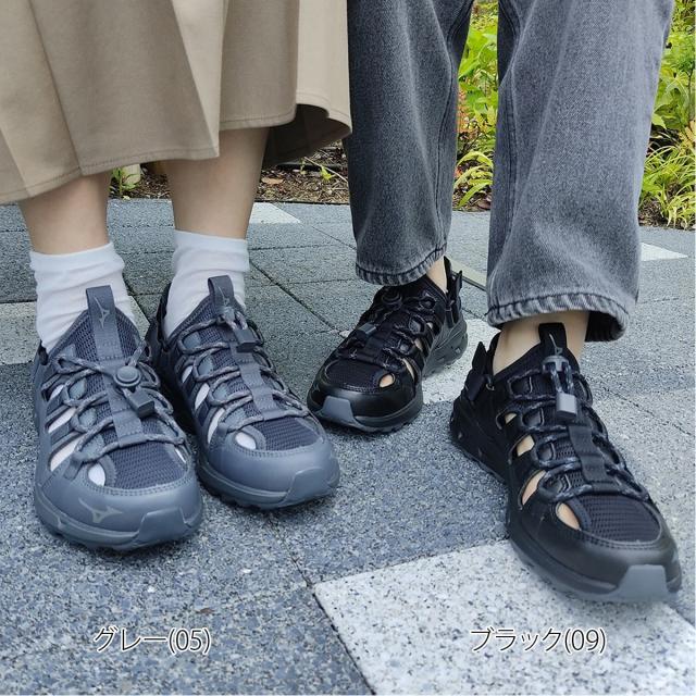 ミズノ シューズ メンズ レディース ブランド 幅広 3E 2WAY スニーカー