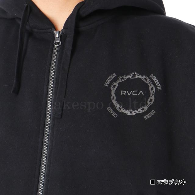 ルーカ スウェットパーカー メンズ ブランド RVCA フード付き フーディ