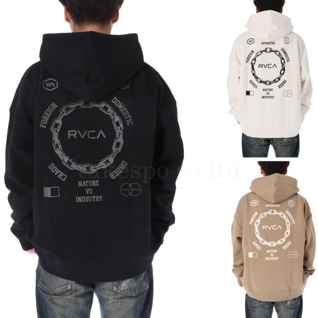 ルーカ スウェットパーカー メンズ ブランド RVCA フード付き フーディ
