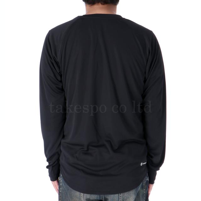 アディダス Tシャツ メンズ 上 adidas 長袖 吸汗 速乾 テニス