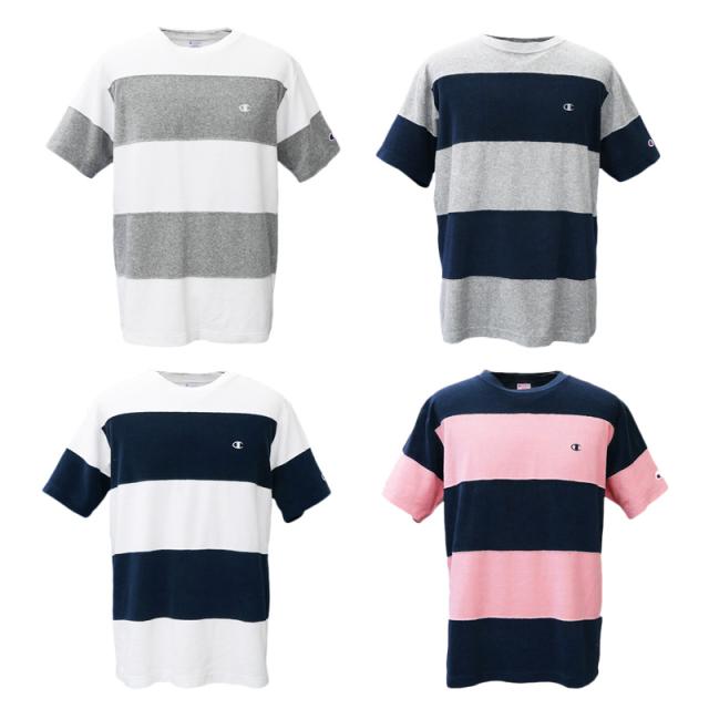 チャンピオン Tシャツ 上 メンズ Champion パイル地 タオル地 半袖 C3p350 アウトレットの通販はau Pay マーケット 限定ジャージのタケスポ