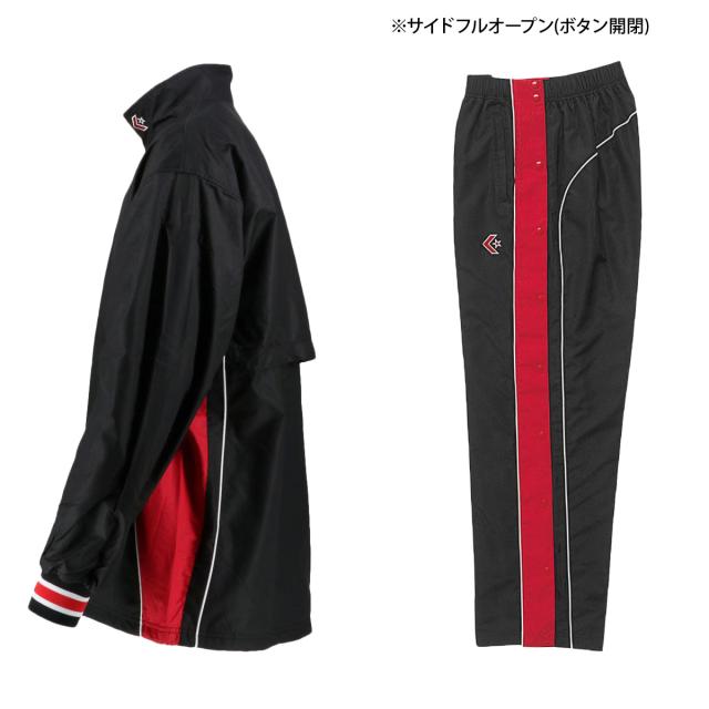 コンバース ウインドブレーカー 上下 セットアップ メンズ レディース ブランド 裏トリコット起毛 ベンチレーション 撥水 はっ水 透湿 コンバース ウインドブレーカー 上下 セットアップ メンズ レディース