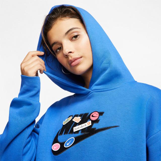 ナイキ スウェットパーカー 上 レディース Nike パーカー 裏起毛 トレーニングウェア Cj35 Blu ssの通販はau Pay マーケット 限定ジャージのタケスポ