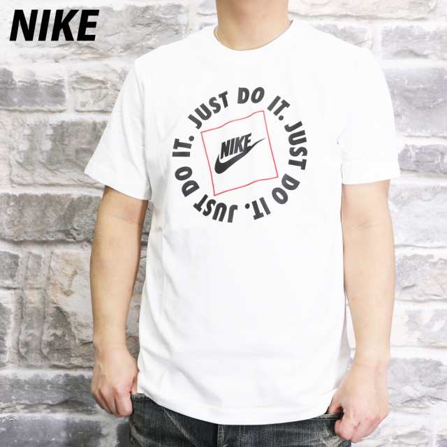 ナイキ Tシャツ 上 メンズ Nike ビッグロゴ 半袖 Just Do It Da0239 Wht 送料無料 21ssの通販はau Pay マーケット 限定ジャージのタケスポ