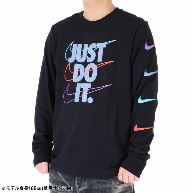 ナイキ 長袖tシャツ 上 メンズ Nike ビッグロゴ ロンt 長袖 Just Do It Db61 Blk 送料無料 21ssの通販はau Pay マーケット 限定ジャージのタケスポ