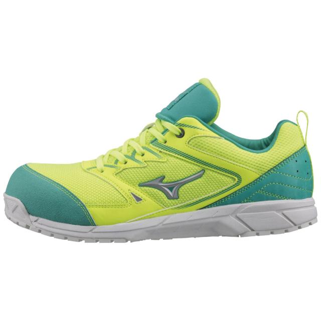 ミズノ シューズ メンズ ブランド Mizuno ワークシューズ 通気性 ひも