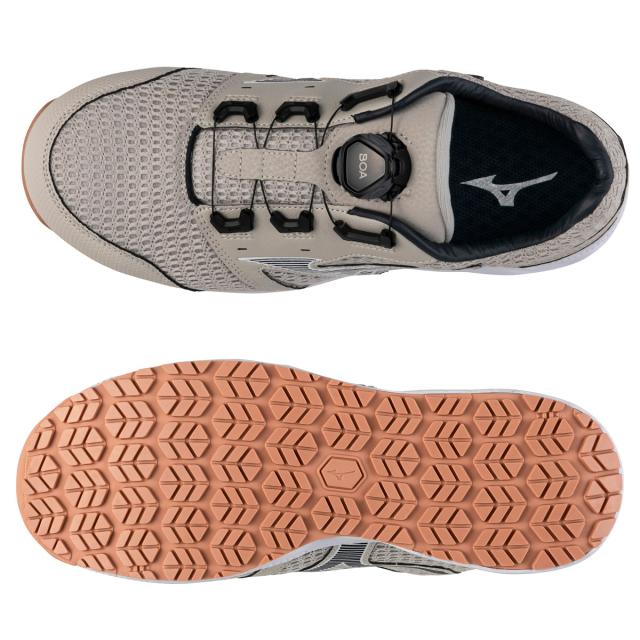 ミズノ シューズ メンズ Mizuno ワークシューズ 衝撃吸収 耐滑 JSAA