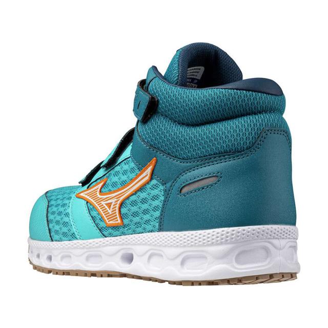 ミズノ シューズ メンズ ブランド Mizuno 耐滑 3E 幅広 ワイド ハイカット 作業靴 衝撃吸収 通気性 マジックテープ JSAA A種 普通作業用 ミズノ シューズ メンズ ブランド Mizuno 耐滑 3E 幅広 ワイド