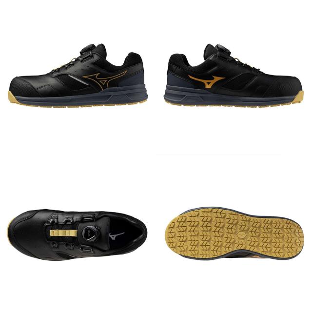 ミズノ シューズ メンズ ブランド Mizuno ワーキング 4E ワイド 幅広