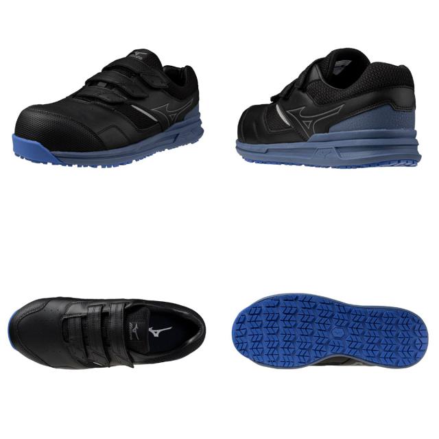 ミズノ シューズ メンズ レディース ブランド 安全靴 ワーキング ワイド 4E マジックテープ 面ファスナー ベルクロ ローカット ミズノ シューズ メンズ レディース ブランド 安全靴 ワーキング