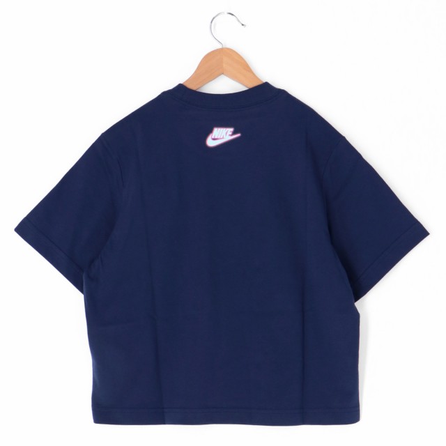 ナイキ Tシャツ ジュニア 上 NIKE コットン100% 綿T ガールズ ゆったり