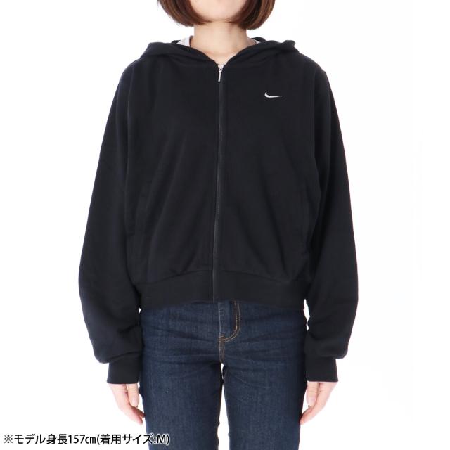 ナイキ スウェットパーカー レディース NIKE チル テリー FN2420 BLK 送料無料 新作 綿混 3L ナイキ スウェットパーカー レディース 上 NIKE 綿混