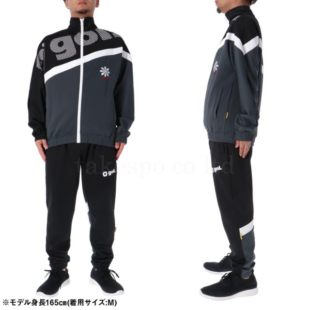 ゴル ジャージ 上下 メンズ セットアップ ブランド gol. サッカー