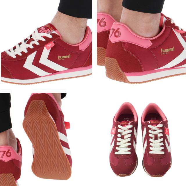 ヒュンメル シューズ メンズ ブランド hummel カジュアル 薄底 ローカット ラバーソール スタディアン STADION HM229741 送料無料 新作 ヒュンメル シューズ メンズ ブランド hummel カジュアル 薄底