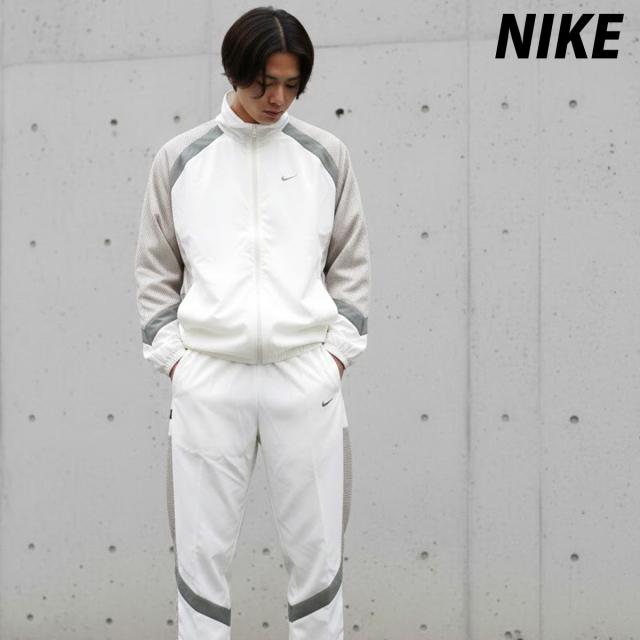 ナイキ ウインドブレーカー 上下 メンズ セットアップ ブランド NIKE フルジップ トリコット 裏起毛 バスケットボール HV3364