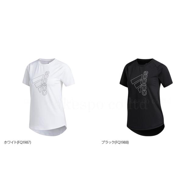 アディダス Tシャツ 上 レディース Adidas ビッグロゴ グラフィック 吸汗速乾 ドライ 半袖 Iel31 送料無料 21ssの通販はau Pay マーケット 限定ジャージのタケスポ
