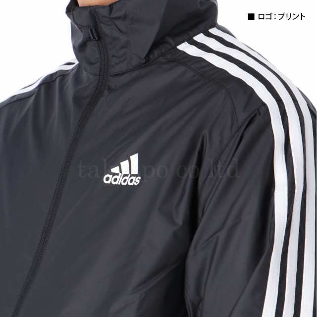 アディダス ウインドブレーカー メンズ 上下 adidas 裏トリコット起毛