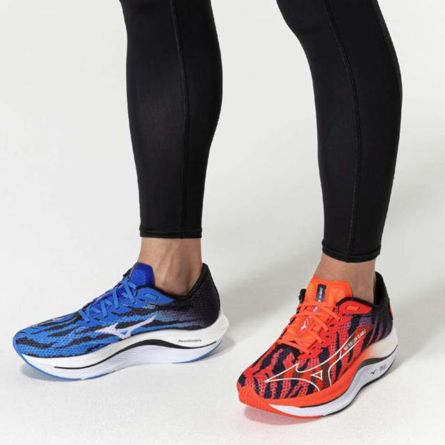 ミズノ シューズ メンズ レディース ブランド 鬼柄 鬼速い 2E ウエーブ