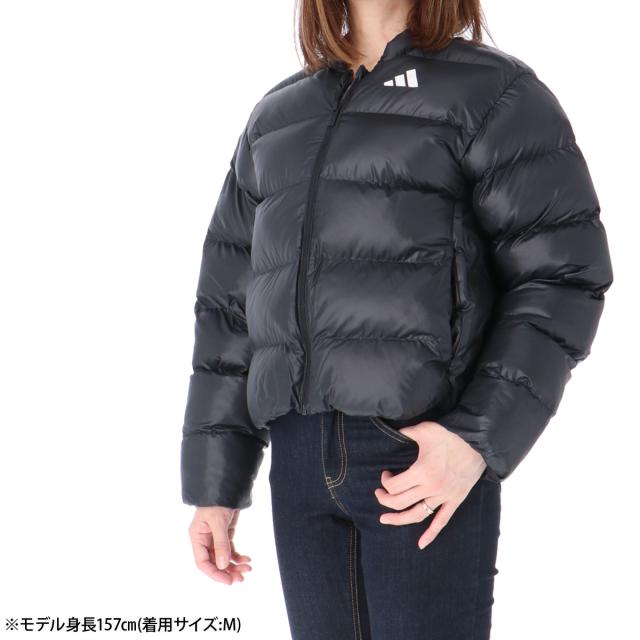 アディダス ダウンジャケット レディース ブランド adidas 黒 保温