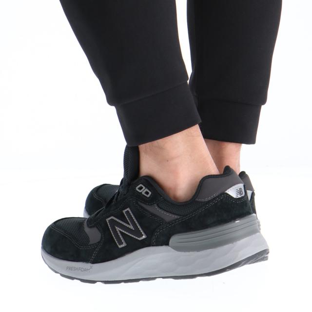 ウォーキングシューズ メンズ ニューバランス ウォーキングフレッシュフォーム 880 ワイド 4E ローカット 防滑 天然皮革 豚革 レザー 革 ウォーキングシューズ メンズ ニューバランス ウォーキングフレッシュ