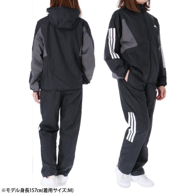 アディダス ウインドブレーカー 上下 レディース セットアップ