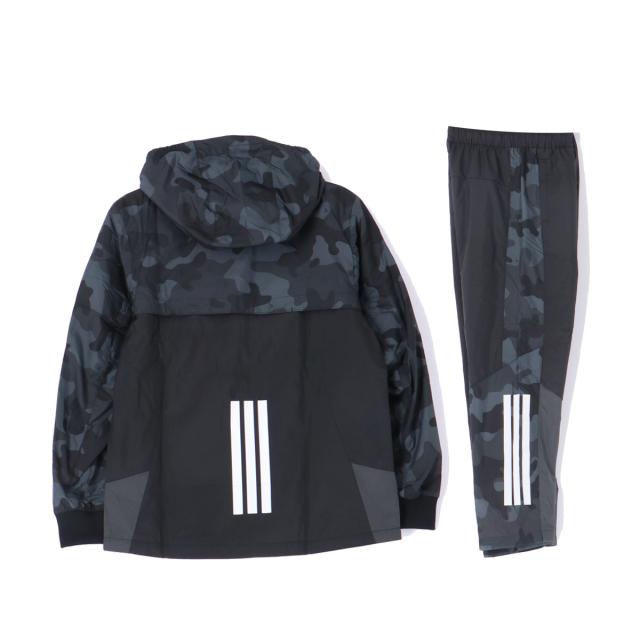 アディダス ウインドブレーカー 上下 ジュニア セットアップ ブランド