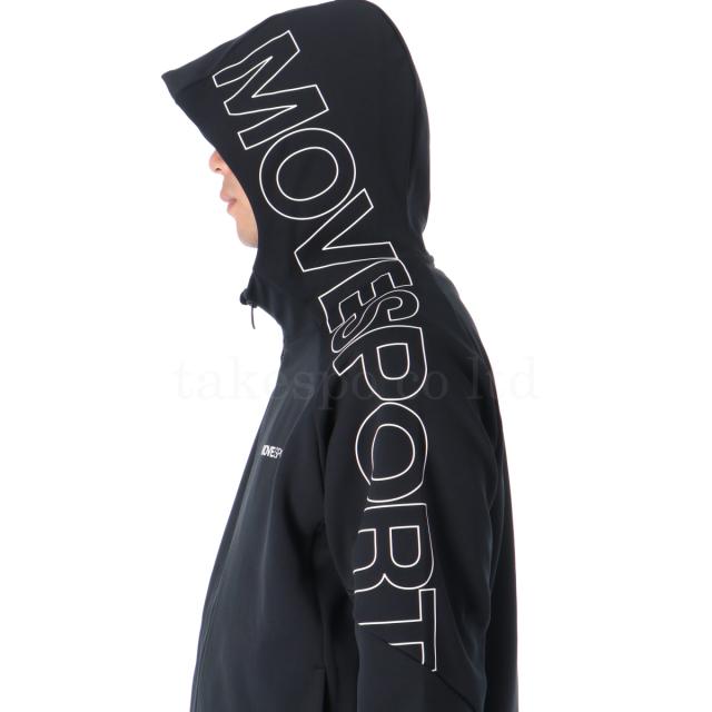 ムーブスポーツ デサント スウェット 上下 メンズ セットアップ ブランド MOVESPORT DESCENTE フード付き 吸汗 ストレッチ 防風 S.F.TECH