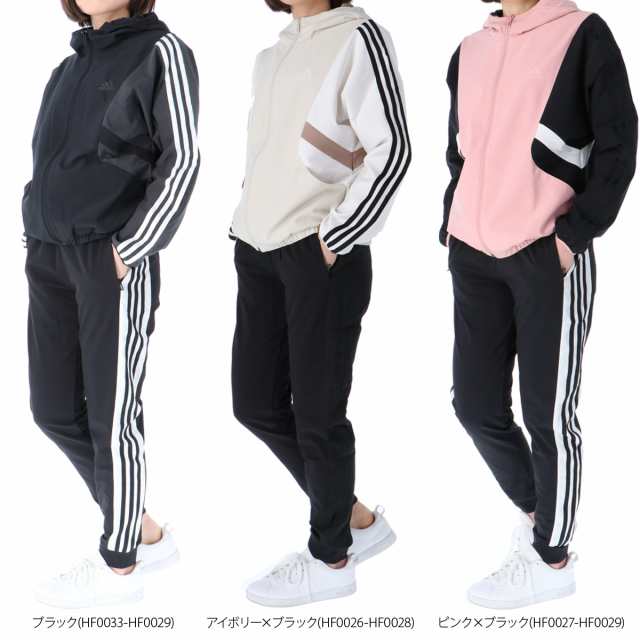 アディダス ウインドブレーカー レディース 上下 adidas パーカー