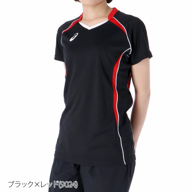 アシックス Tシャツ レディース 上 asics バレーボール ゲームシャツ