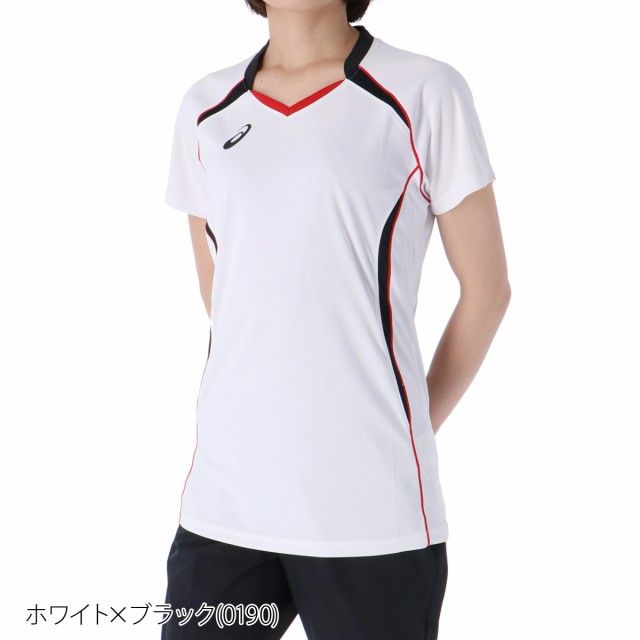 アシックス Tシャツ レディース 上 asics バレーボール ゲームシャツ