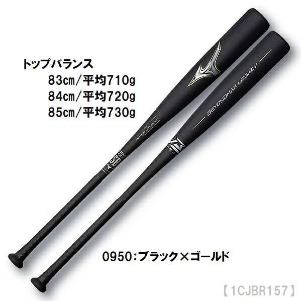 送料無料 ミズノ 軟式用 FRP製バット ビヨンドマックス レガシー 83cm ...