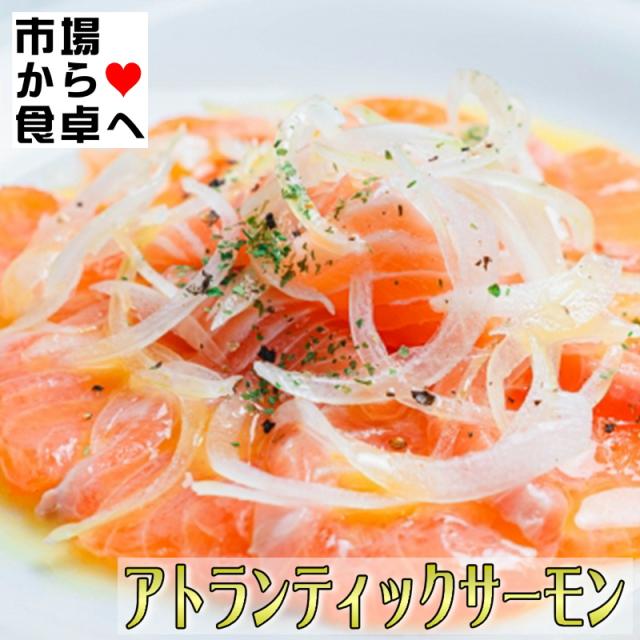生アトランティックサーモン 半身1枚(約1.5kg)【業務用・脂あります】お刺身・お寿司・カルパッチョ・ステーキ・ムニエル・フライに【冷蔵便】_6