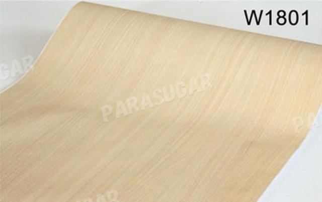 業務用 【 100m 】木目調 白木 ベージュ w1801 壁紙シール アンティーク 木目 リメイクシート 板 柄 ウォールステッカー 防水 45cm×100m はがせるタイプの通販は 22,350円