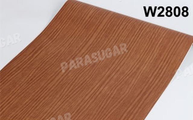 業務用 【 100m 】木目調 茶 w2808 壁紙シール アンティーク 木目 リメイクシート 板 柄 ウォールステッカー 防水 45cm×100m はがせるタイプの通販は 20,860円