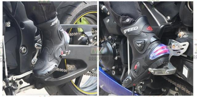 レーシングブーツ 118  ブラック 26.5cm バイクブーツ 防水 ライディングシューズ ロング ライダーブーツ バイク ライダー