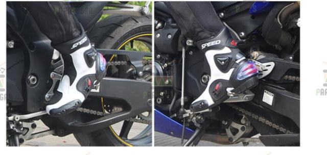 レーシングブーツ 118  ホワイト 26.0cm バイクブーツ 防水 ライディングシューズ ロング ライダーブーツ バイク ライダー