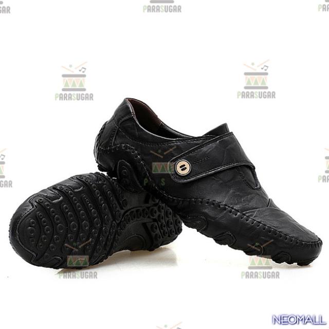 牛皮 型押し ☆ メンズ ビジネス レザー ワニ柄 シューズ ブラック サイズ 24.5cm 革靴  靴 カジュアル 屈曲性 通勤 軽量  【621】