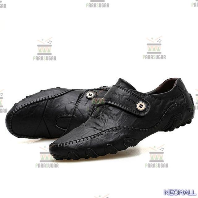 牛皮 型押し ☆ メンズ ビジネス レザー ワニ柄 シューズ ブラック サイズ 25.0cm 革靴  靴 カジュアル 屈曲性 通勤 軽量  【621】