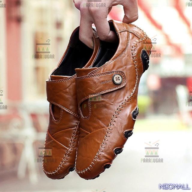 牛皮 型押し ☆ メンズ ビジネス レザー ワニ柄 シューズ ブラウン サイズ 27.0cm 革靴  靴 カジュアル 屈曲性 通勤 軽量  【621】