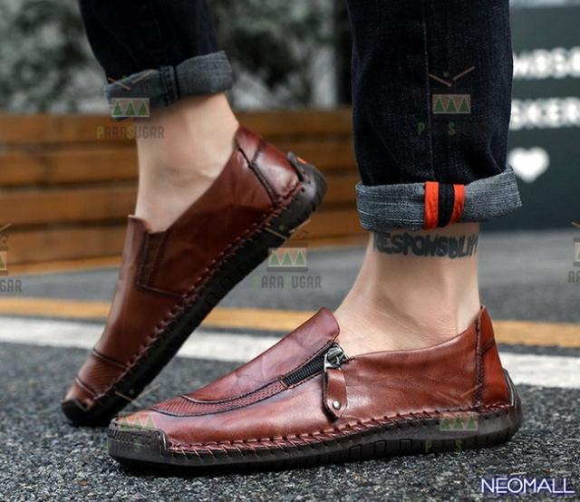 人気商品 ☆ メンズ ビジネス レザー シューズ ワインレッド サイズ 25.5cm 革靴  靴 カジュアル 屈曲性 通勤 軽量  【622】