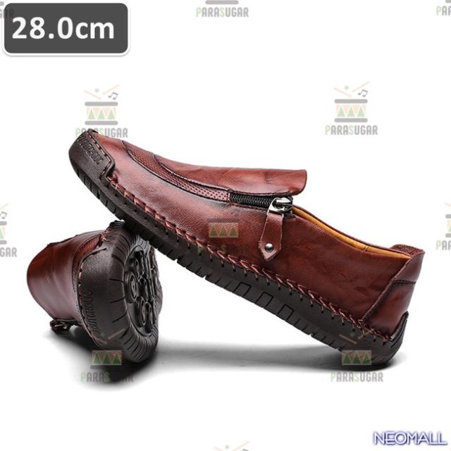 人気商品 ☆ メンズ ビジネス レザー シューズ ワインレッド サイズ 28.0cm 革靴  靴 カジュアル 屈曲性 通勤 軽量  【622】