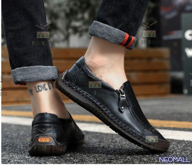 人気商品 ☆ メンズ ビジネス レザー シューズ ブラック サイズ 24.5cm 革靴  靴 カジュアル 屈曲性 通勤 軽量  【622】